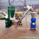 Thermal fully automatic feed pellet unit straw feed pellet production line household feed pellet machine complete equipment
