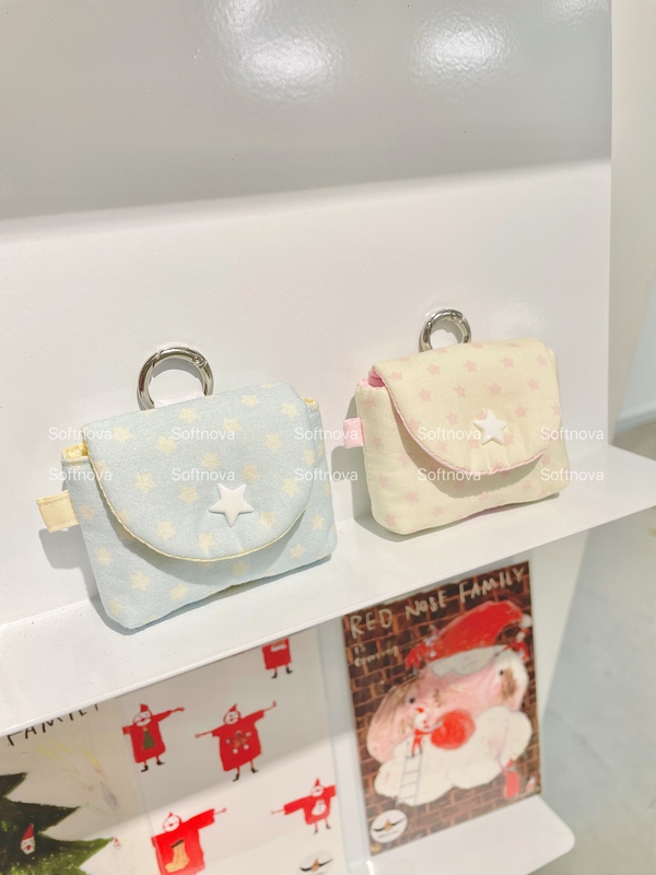Softnova Original Handmade Earphone Case - with Charging Port/Cute Korean Style ins Earphone Case Earphone Protective Cover