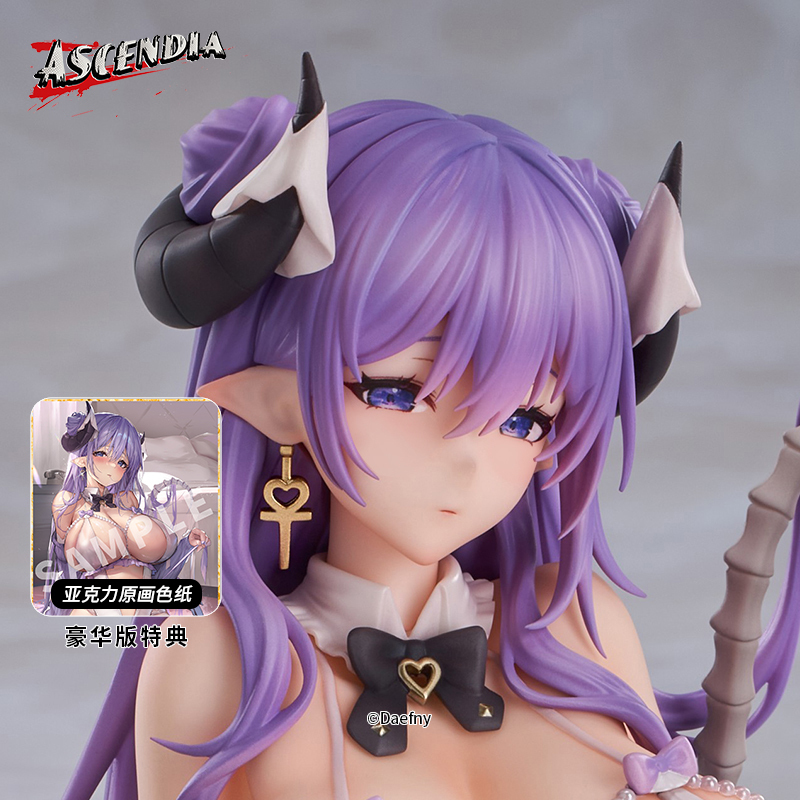 【Ascendia in Stock】Amethyst No Scale Deluxe Edition with Bonus White Silk Succubus Bone Tail Figure 【Ascendia in Stock】Amethyst No Scale Deluxe Edition with Bonus White Silk Succubus Bone Tail Figure