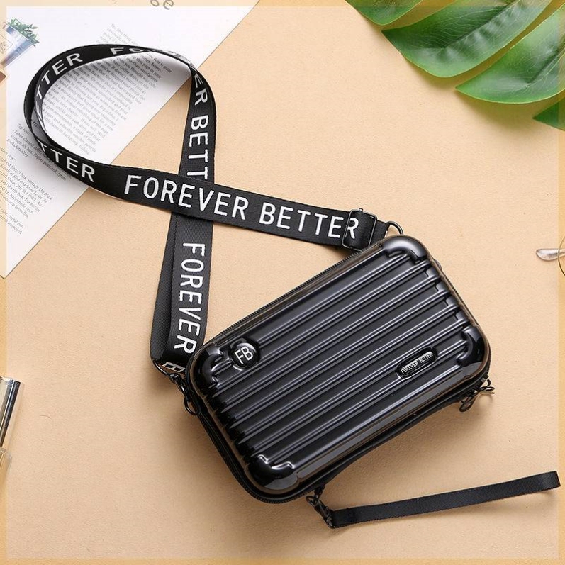 New 2024 Mini Suitcase for Women, Small Crossbody Bag, Shoulder Bag, Unique Hand-Held Travel Case-Style Box