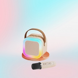 蓝牙音箱麦克风一体话筒家庭KTV