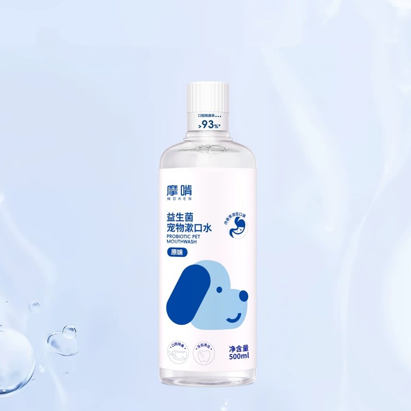 摩啃益生菌可食用宠物漱口水500ml