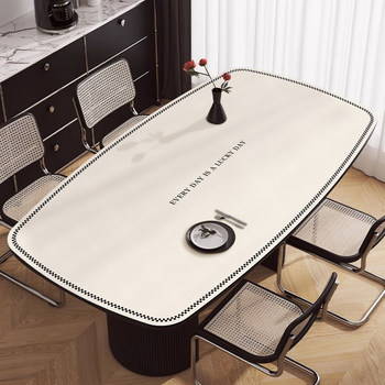 Horse belly rock slab dining table cushion oval four sides Horse belly rock slab dining table cushion oval four sides