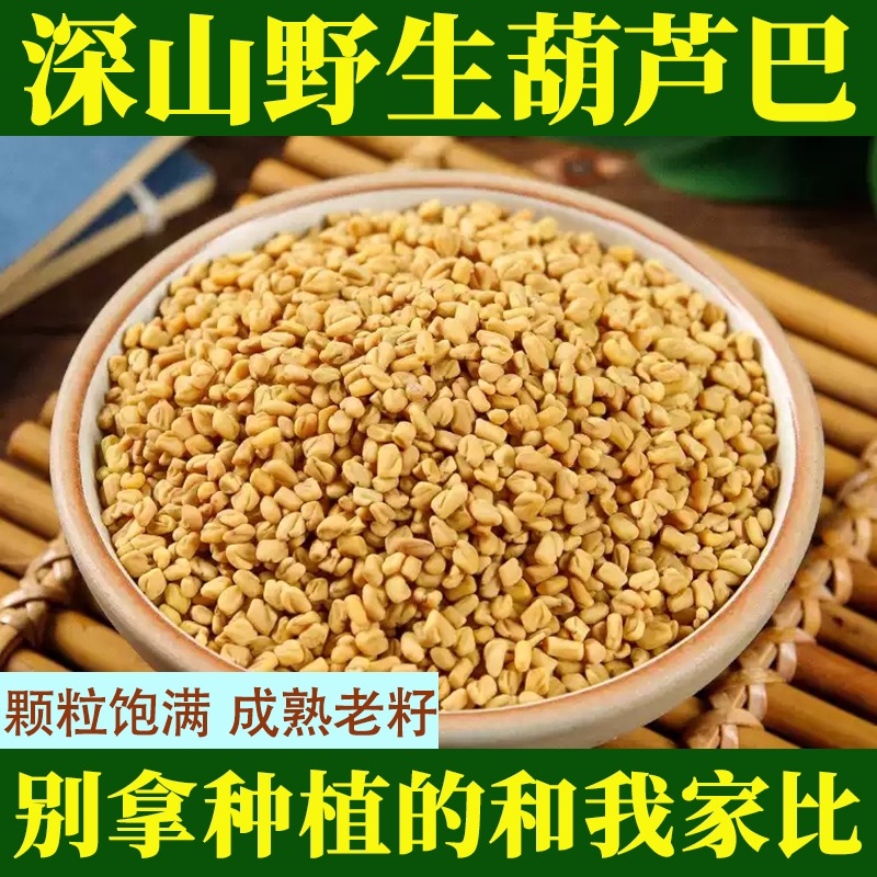 Wild Fenugreek Seeds, Authentic Chinese Medicinal Herb, New Stock, Sulfur-Free, for Making Tea