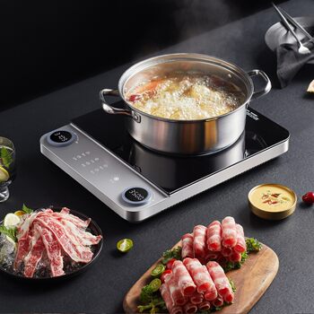 Demax Induction Cooker for Home Use, High Power 3500W, Ultra-Thin, High-Firepower Induction Cooker, Wok, Commercial Electric Stove