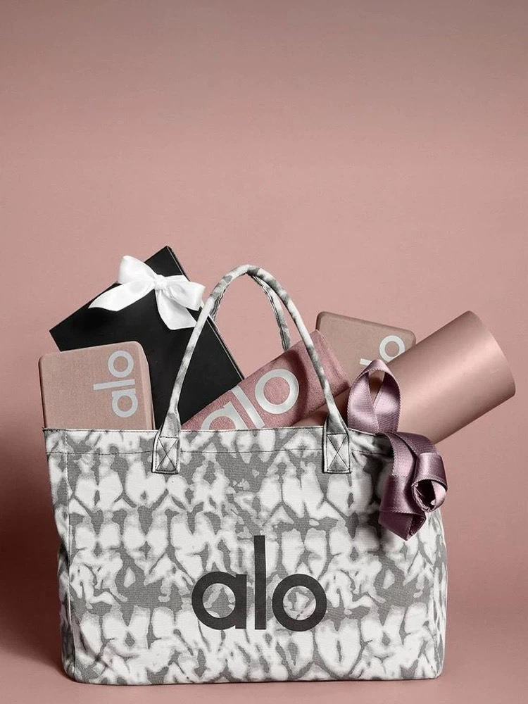 alo ヨガバッグ ショルダーキャンバスバッグ レディース 大容量 ショッピングハンドバッグ 迷彩柄 アウトドア スポーツ フィットネスバッグ