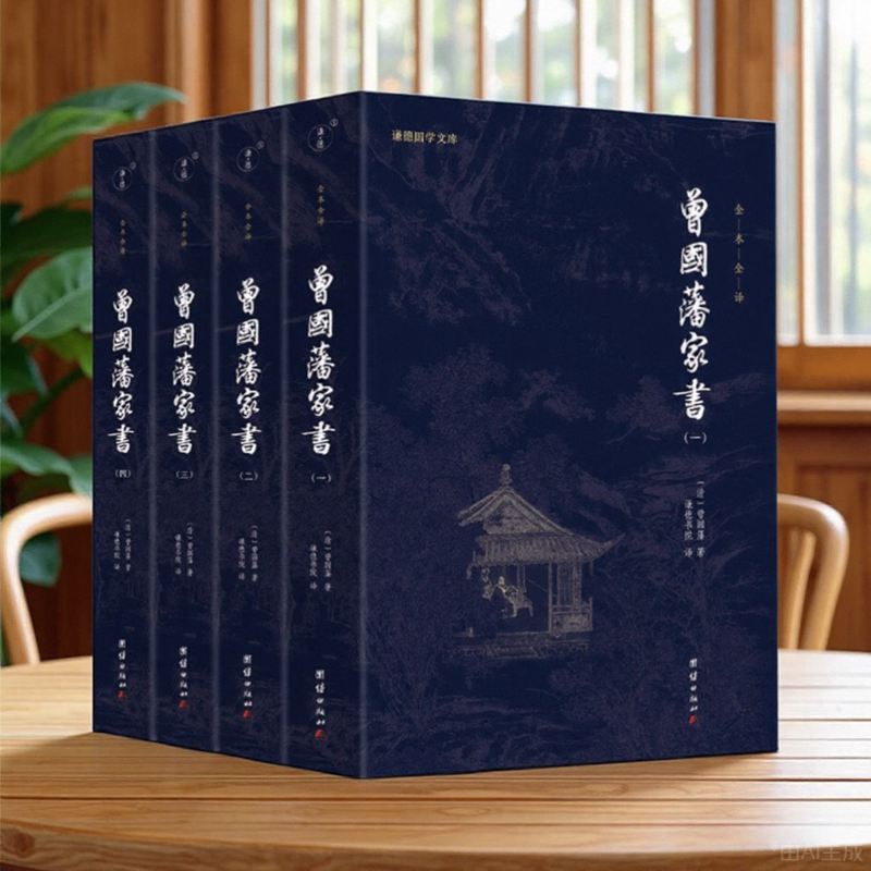 曾国藩家书全4册，赠《了凡四训》，古代智慧的结晶？-综合-淘宝好物网