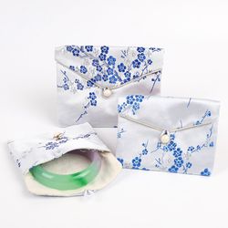 Ruyou 보석 보관 가방 보석 보석 보석 옥수수 펜던트 작은 천 가방 이어폰 포장 가방 지갑 팁 동전 지갑