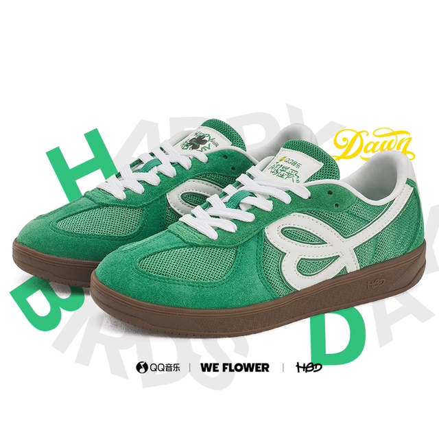 HBDWeFlower joint retro moral training shoes