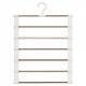 Multifunctional trouser rack ladder trouser hanging folding trouser rack stainless steel trouser hanging clip multi-layer seamless storage trouser hanging rack