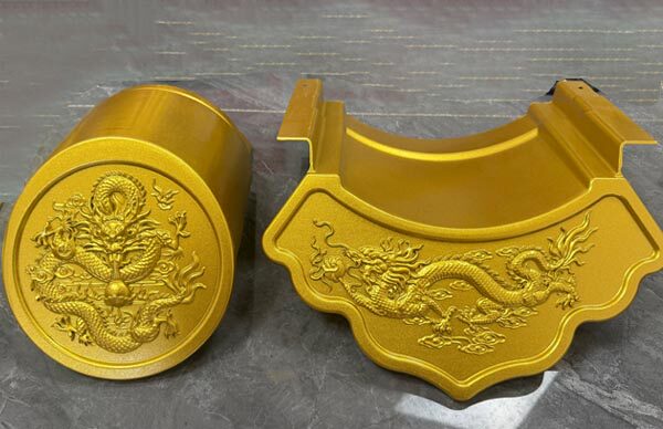 云南仿古金属瓦