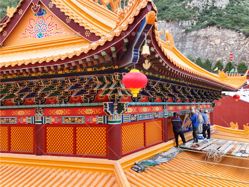 寺庙铝镁锰仿古瓦