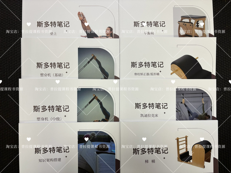 Stott Pilates Chinese Action Instructions and Detailed Notes (Includes Learning Videos)