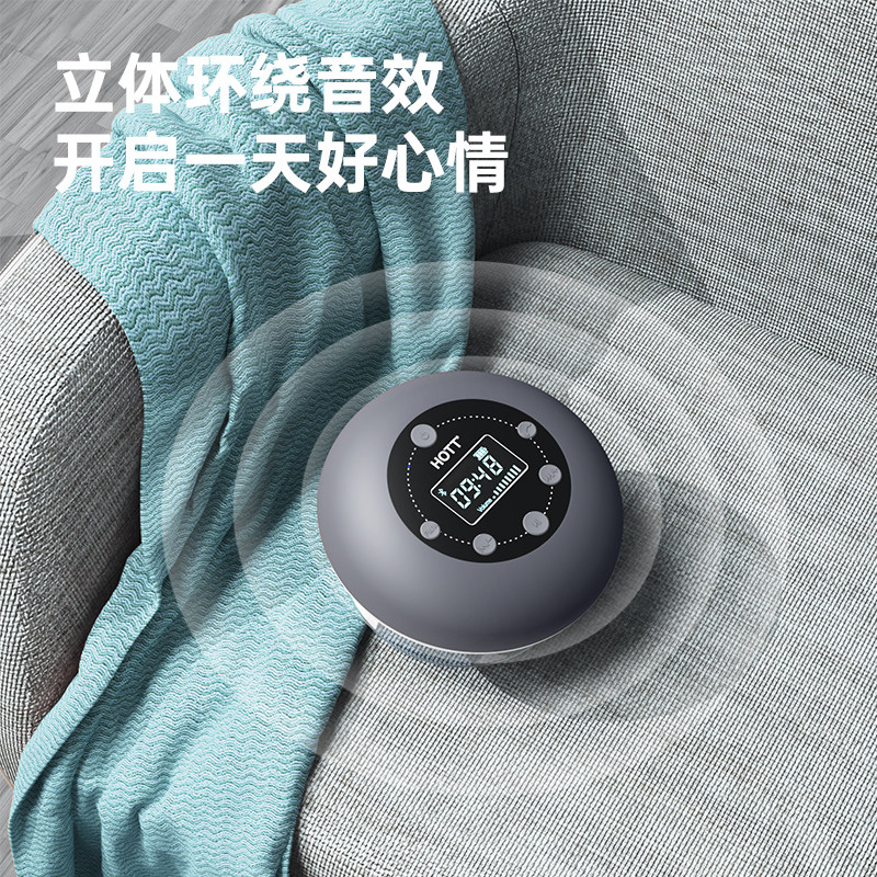Hott S602 Bluetooth Waterproof Bathroom Speaker High-Quality Suction Cup Portable Mini Subwoofer Fm Radio