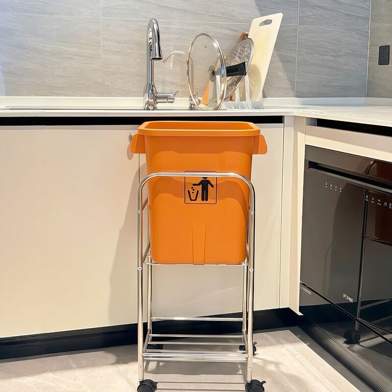 Kitchen Rescue Plan! 2026 New Model Trash Can for Home Use, Large Size, High Capacity, Movable, No Need to Bend over Kitchen Rescue Plan! 2026 New Model Trash Can for Home Use, Large Size, High Capacity, Movable, No Need to Bend over