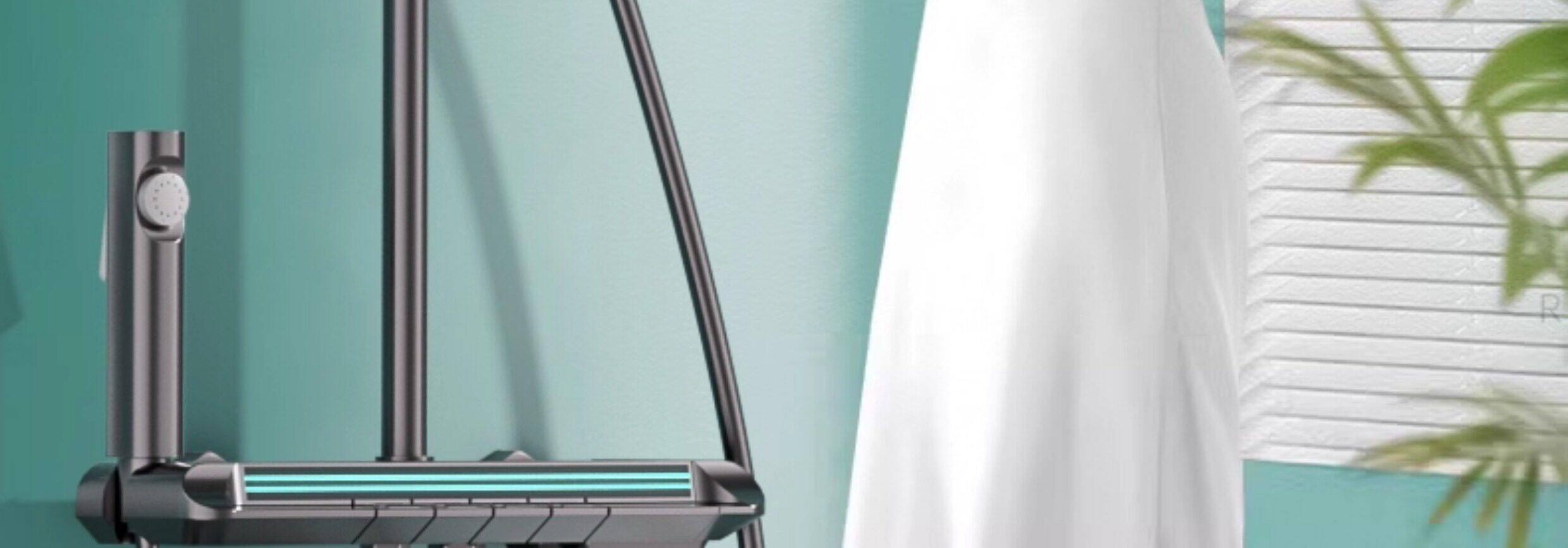 Смеситель для душа 德国全铜恒温淋浴花洒套件家用增压卫浴室喷头沐浴器明装化妆室