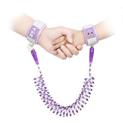 어린이를위한 h 트랙션 로프와 아기 방지 형제가 커플 여자 친구를위한 방지 브레이슬릿을 걷는 아기 아티팩트 안전 및 손실