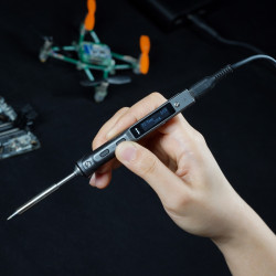 New arrival TS101 intelligent electric soldering iron portable mini PD soldering station high power constant temperature electric soldering pen digital display m Hot