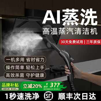 Household High-Temperature and High-Pressure Steam Cleaning Machine, Air Conditioner, Range Hood, Whole-House Multi-Functional Cleaning All-In-One Machine, Professional Tool