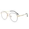 Authentic radiation-proof eye-proof blue light glasses for women, Korean version, trendy men's computer goggles, ultra-light poly-shaped edge, pure titanium legs, close-up