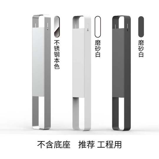 Stainless steel ash column vertical smoke extinguishing barrel cigarette butt trash can cigarette butt collection outdoor smoking ashtray outdoor