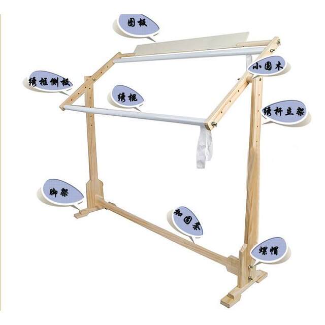 Rack embroidery rack cross-stitch frame desktop rack tool embroidery auxiliary ອຸທິດຕົນໃນຄົວເຮືອນຜູ້ຖືວົງເລັບຂະຫນາດນ້ອຍ