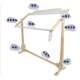 Rack embroidery rack cross-stitch frame desktop rack tool embroidery auxiliary ອຸທິດຕົນໃນຄົວເຮືອນຜູ້ຖືວົງເລັບຂະຫນາດນ້ອຍ