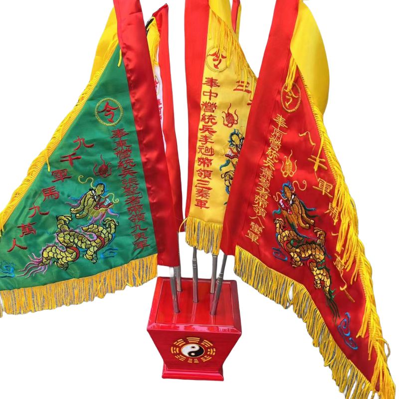 五彩令旗:历史与现代交融的文化瑰宝-其他宗教工艺品-淘宝好物网