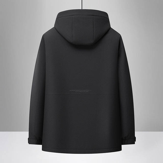 Woodpecker Dad's Winter Coat for Middle-Aged and Elderly Men, Thickened down Jacket for Winter, New Model for Seniors