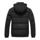 Woodpecker big brand middle-aged and elderly men's cotton-padded jackets 2025 new winter jackets thickened warm cotton-padded jackets casual jackets