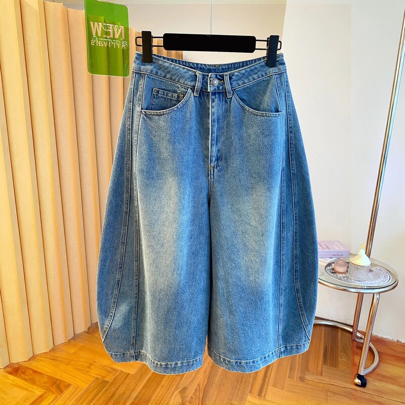 This Year's Popular Super-Trendy Cropped Pants for Women, 2026 Summer New Style, Loose Casual Scimitar Pants, Wide-Leg Pants, Eight-Point Pants This Year's Popular Super-Trendy Cropped Pants for Women, 2026 Summer New Style, Loose Casual Scimitar Pants, Wide-Leg Pants, Eight-Point Pants