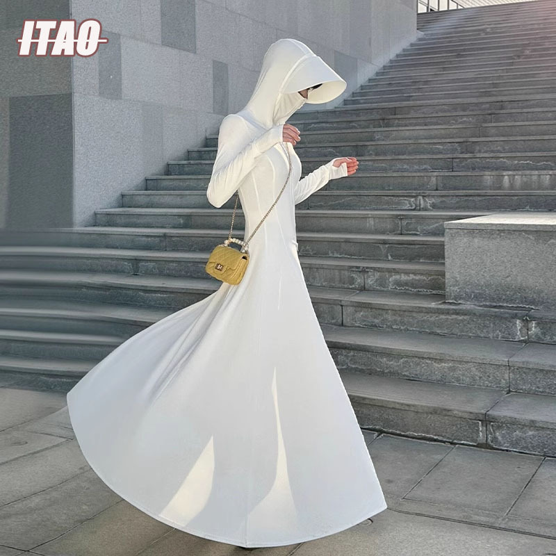 German Long Sun Protection Clothing for Women 2026 Summer New Slim Fit Extra Long Outdoor Professional Full-Body Uv Protection Sun Protection Clothing German Long Sun Protection Clothing for Women 2026 Summer New Slim Fit Extra Long Outdoor Professional Full-Body Uv Protection Sun Protection Clothing
