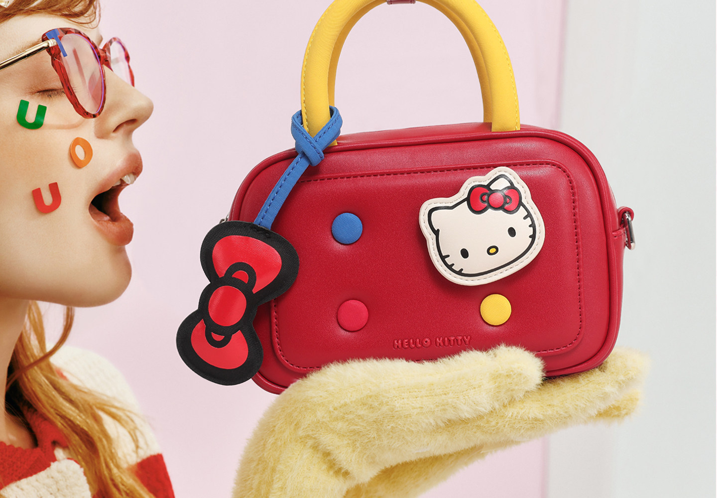 TOUTOU Faux Leather Magnetic Snap Shoulder Bag