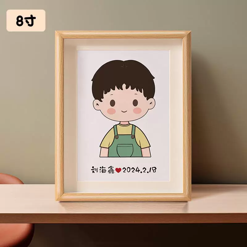 Детская фоторамка, сувенир, творческие отпечатки рук и ног, DIY