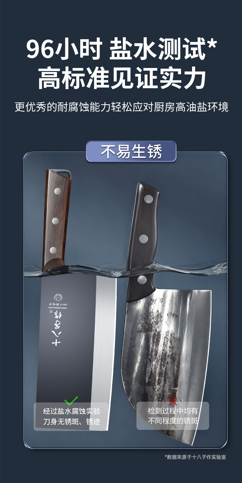 安享好物 安享A级斩切刀-十八子作玄乾斩切刀  