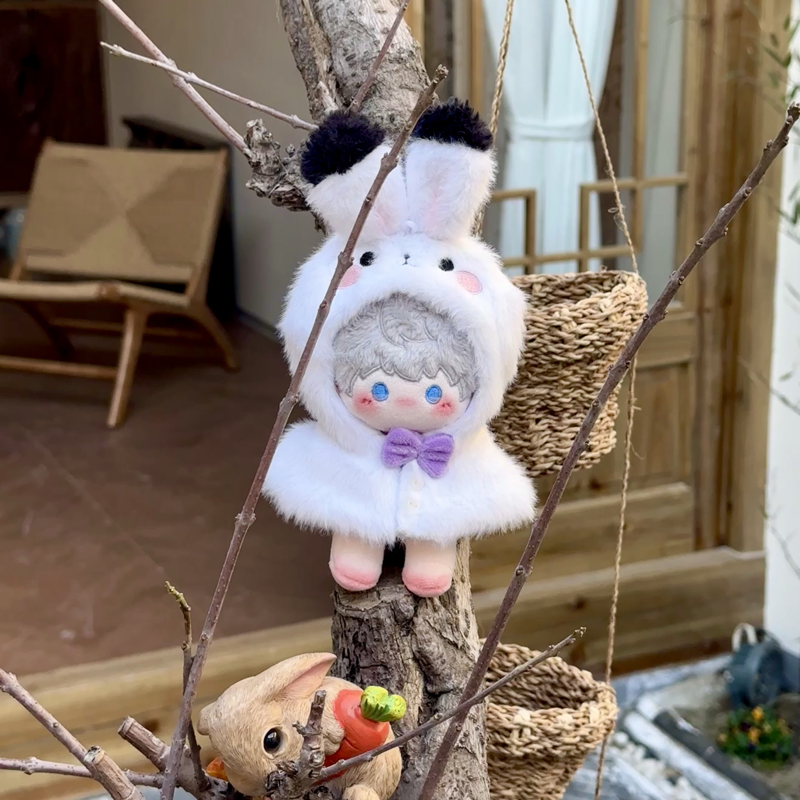 Love and Deepspace Fan-Made 3.94 in Plush Doll Cape Outfits