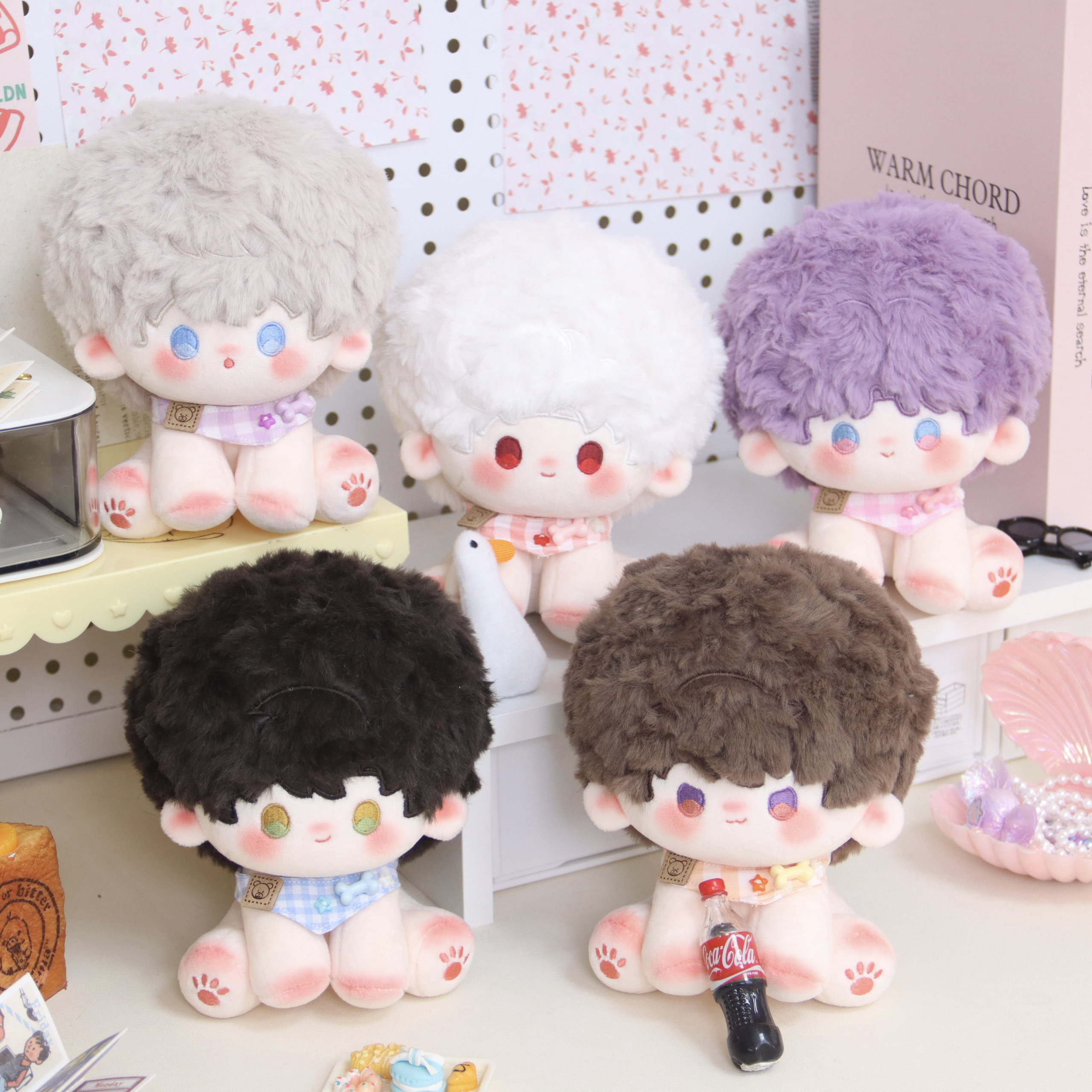 Love and Deepspace Fan-Made 5.91 in Seated Plush Doll Series