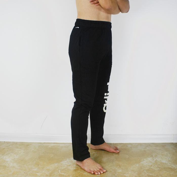 Spring and Autumn Terry Fabric Men's Beamed Pants Sweatpants Men's Slim Fit Sports Casual Pants Men's Closed Cigarette Pants Men