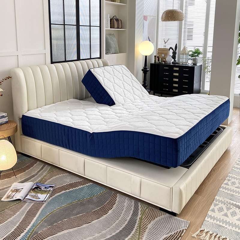 Bedside Split Anti-Snoring Inspection Smart Mattress Remote Control Double Massage Booster Mattress Electric Zero-Gravity Mattress
