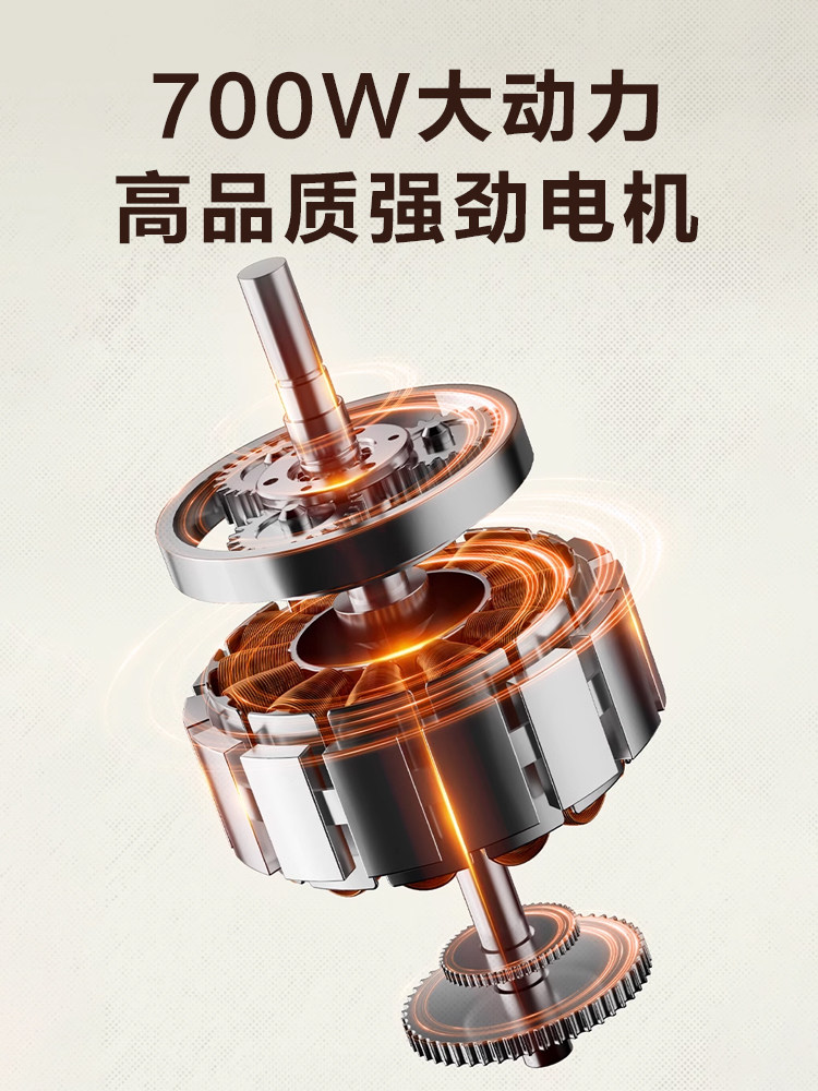 Supor Meat Grinder for Home Use, 4L Large Capacity, Automatic Baby Food Processor, Multifunctional Electric Meat and Vegetable Chopper, Small Food Processor