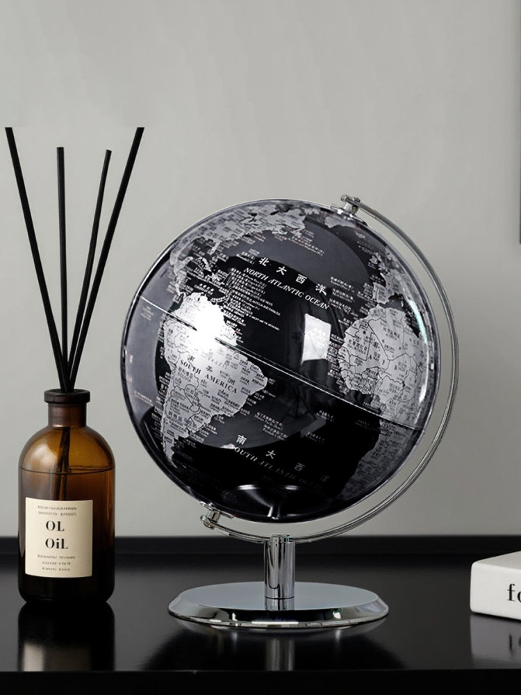 Light Luxury High-End Globe Modern Office Living Room Decoration Study Crafts Student Gifts Home Decorations
