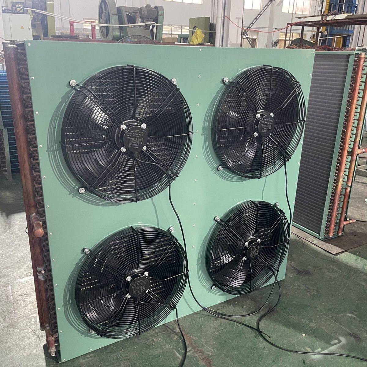 厂家定制风冷冷凝器现货FN冷库风冷翅片式大型冰柜冷凝器(图4)