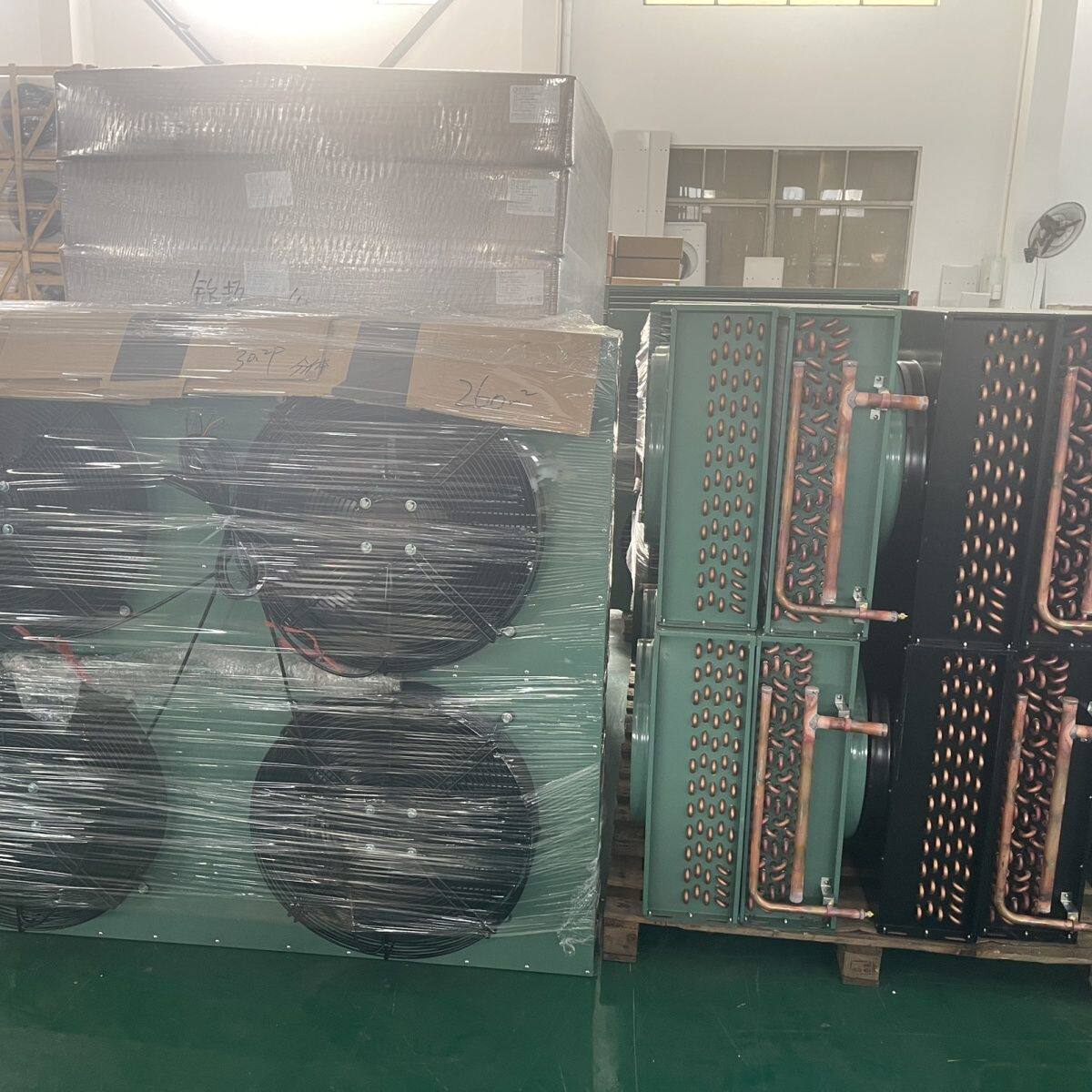 厂家定制风冷冷凝器现货FN冷库风冷翅片式大型冰柜冷凝器(图6)