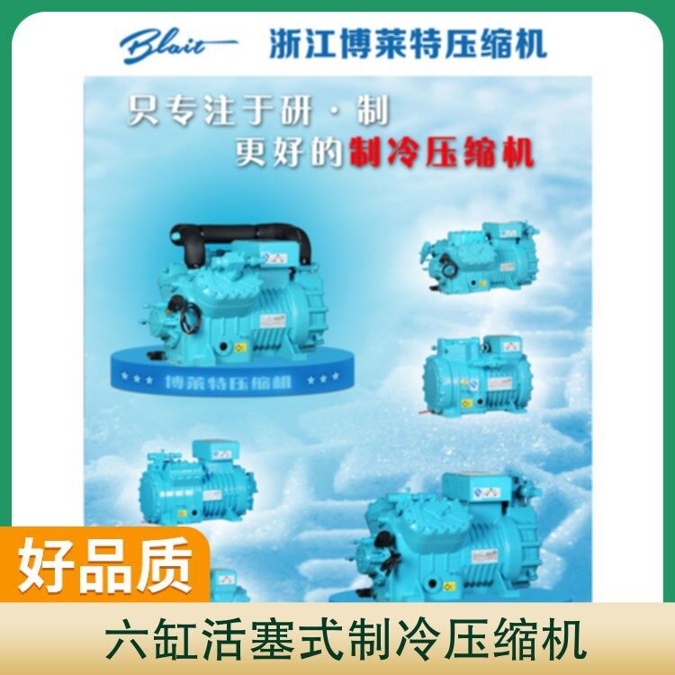 博莱特 六缸活塞式制冷压缩机 BBF6G-30.2ZR低噪音压缩制冷机(pic13)