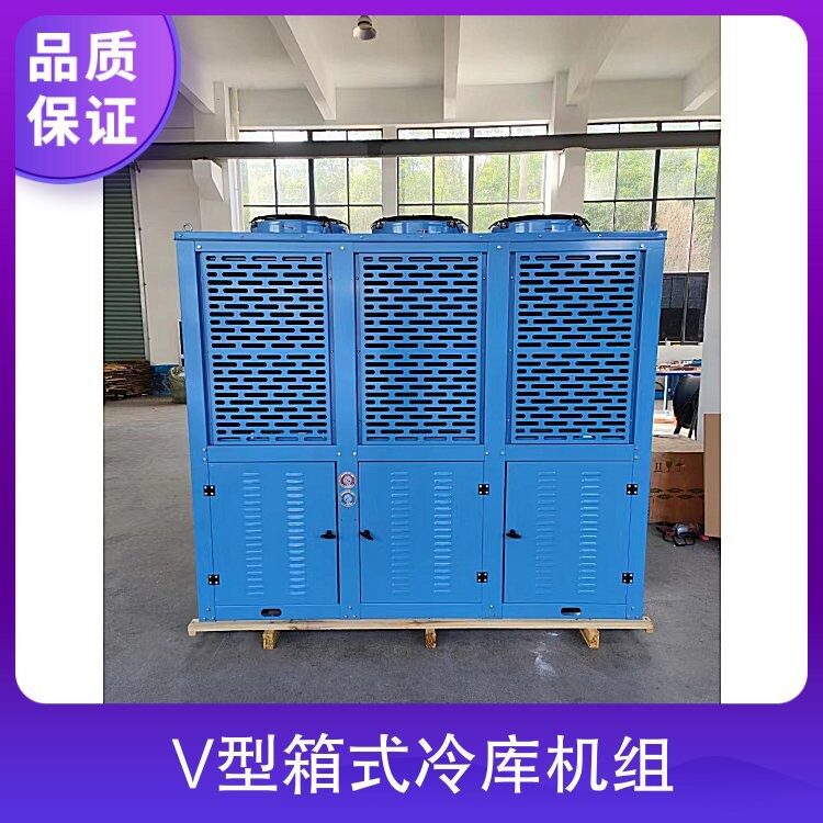 V型箱式冷库机组 丹佛斯涡旋风冷制冷设备 25匹压缩机 CH290A4BBA(pic7)