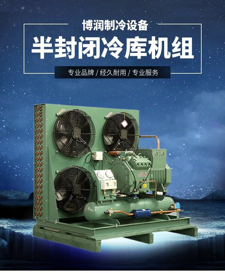 雪人莱富康SP4H3000半封闭活塞制冷压缩机30P中低温冷库配套设备(pic10)