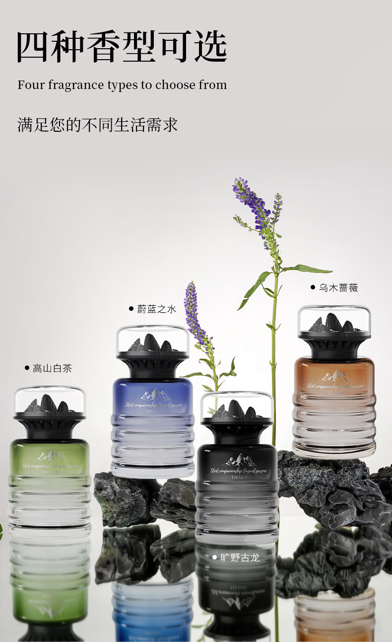 Car Perfume, Car Fragrance, High-End Long-Lasting Light Fragrance, Women's Special Premium Fragrance, Removes Odors and Freshens the Air