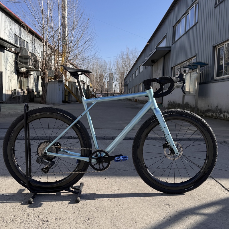 Gascycle Cyclone Gravel Bike Frame Set Ultra-Light Aluminum Alloy 6069 Frame Set Gravel Oxygen Series