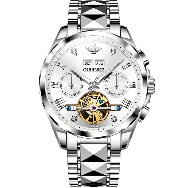 Swiss Genuine Original Imported Patek Philippe Feili Men's Watch Fully Automatic Mechanical Watch Tourbillon Luminous Men's Watch Swiss Genuine Original Imported Patek Philippe Feili Men's Watch Fully Automatic Mechanical Watch Tourbillon Luminous Men's Watch