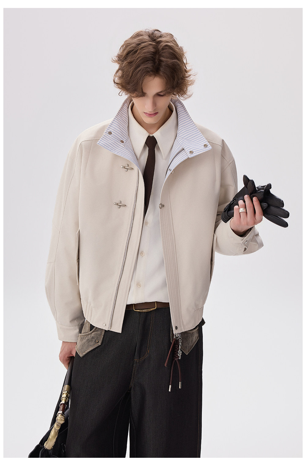 CHOR Khaki Buckle Down Jacket